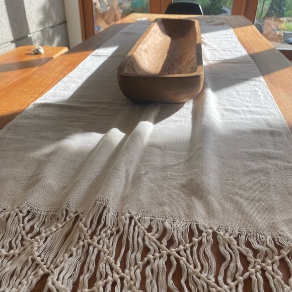 Natural Woven Table Runner - Picture 3 of 4